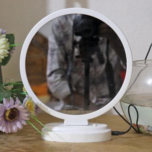 LED Magic Mirror Photo Frame (Large Round Shape)